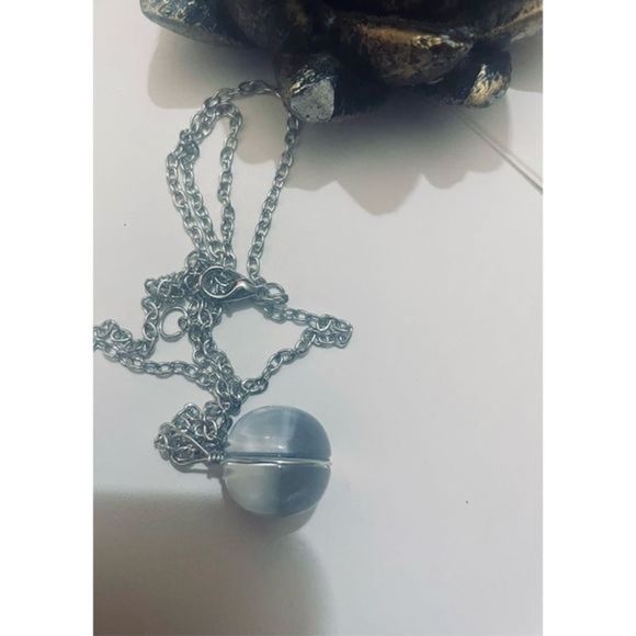 SAGITTARIUS BLUE GLOBE ZODIAC STAR SIGN HOROSCOPE NECKLACE - Picture 5 of 7